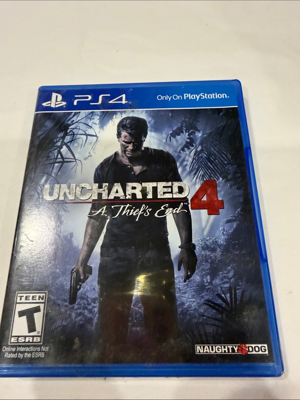 Sony PS4 Uncharted 4: A Thief's End - Blue Case